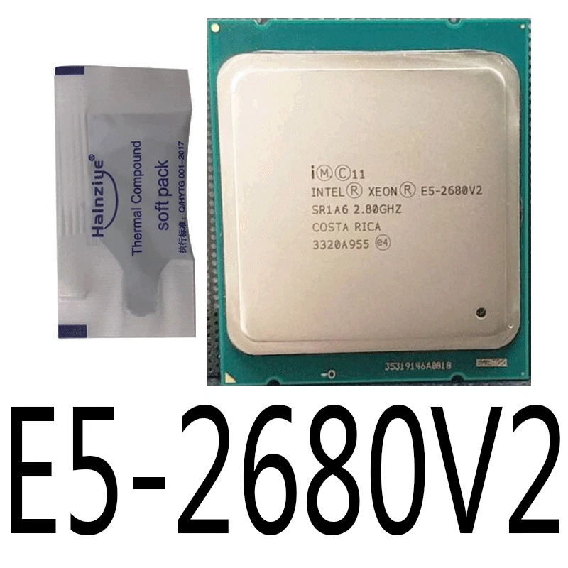 Intel Xeon E5-2680 V2 E5-2680V2 2.8GHz 25MB 10-Core LGA2011 Processor - Image 1 of 1