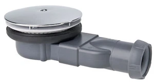 Wirquin Slim Extra Flat Low 4cm Shower Waste Trap 90mm Slimmest on market - Picture 1 of 3
