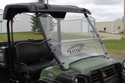 A&M Vented Windshield for John Deere HPX , 620i, 625i, 825i, 850D, 855D - Image 1 of 4