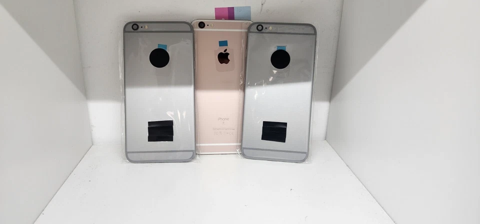  3 piezas Apple iPhone 6s Plus Carcasa Completa Gris y Pin Marco Cubierta Trasera  Foto 1 de 1