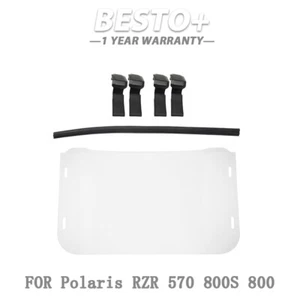 For Polaris Full Windshield RZR 570 800S 800 XP 900 UTV 2008-2011 2012 2013 2014 - Picture 1 of 10