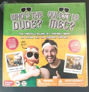 Who's The Dude - Juego de Charadas Hilarantes Incluye un Tipo Inflable Tamaño Natural - Imagen 1 de 11
