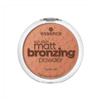Essence Sun Club Matt Bronzing Powder ~02 Sunny ~ darker skin ~ NEW - Image 1 of 4