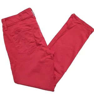 Anthropologie Level 99 Lily Skinny Straight Sherbet Pink Jeans Size 29 - Picture 1 of 7