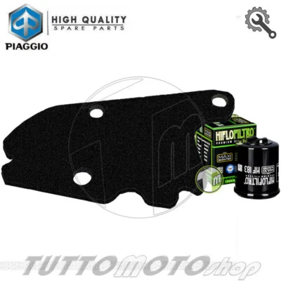 Filtro Aria + Filtro Olio PIAGGIO Vespa Primavera 150 4T 3V IGET E4 2016-2020 - Immagine 1 di 4