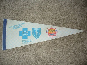 Pennant hockey logo IHL Peoria Rivermen Feed The Hungry Night 1993 - Foto 1 di 2