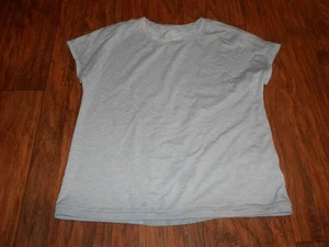 Athleta Girl girls shirt size L large 12 MINT cond Back At It Tee blue - Picture 1 of 4