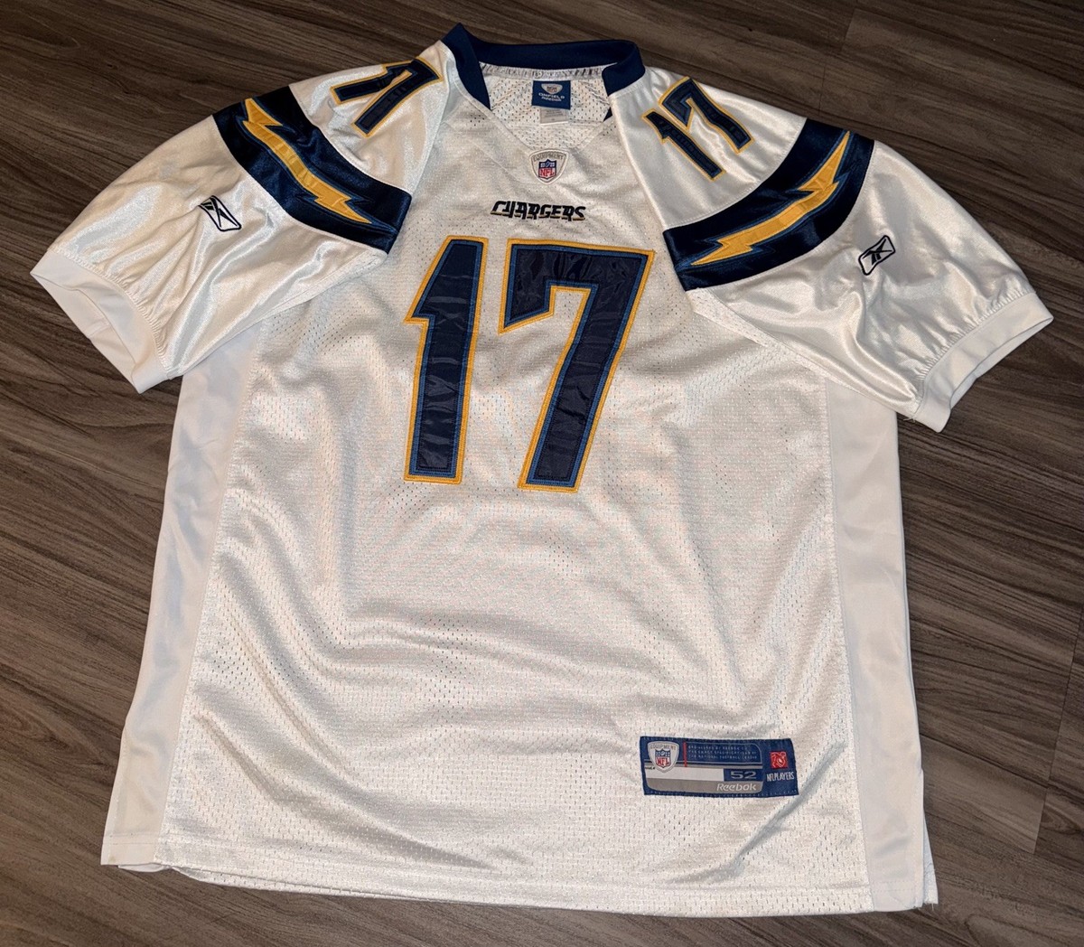 リーボック製　NFL ロサンゼルス・チャージャーズ　ユニフォーム [セール！] Reebok リーボック NFL CHARGERS ロサンゼルス・チャージャーズ