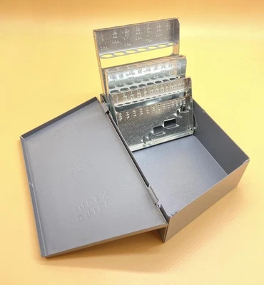 Drill Hog® Empty Case for 29 Piece Drill Bit Set Case Index MADE IN USA Warranty - Image 1 of 4