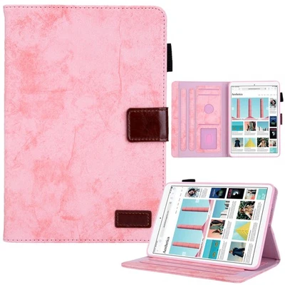 Funda de cuero con soporte abatible para iPad 5º 6º 7º 8º 9º Generación 10,2" Mini Foto 1 de 4