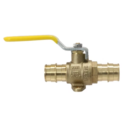 Válvula de bola Pex A de 10 piezas XFITTING con oreja de caída, 3/4", válvula de bola de expansión, F1960 Foto 1 de 3