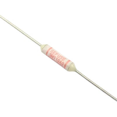 5Pcs NEC SCHOTT Thermal Fuse Axial 115℃ 115Celsius Degree Cutoff 2A 250V SM110A0 - Image 1 of 4