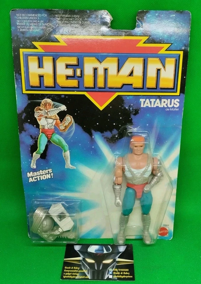 The Adventures Of He-Man Tatarus Masters Action Figure 3369 Mattel (1989)