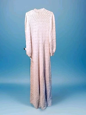 Picardo Knit Wedding Dress. Pink. Small - Image 1 of 4