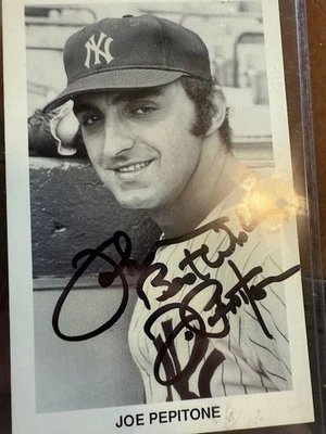 Joe Pepitone Autographs Foto 1 de 4
