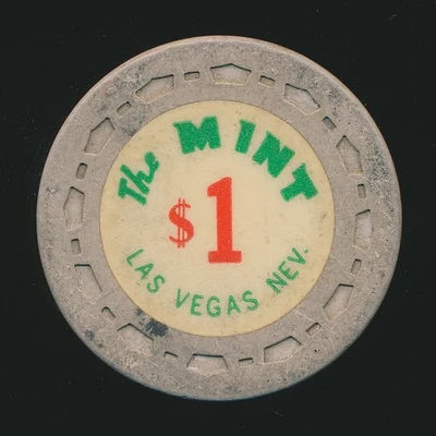 1964/1965 THE MINT $1 CASINO CHIP LAS VEGAS ~ 3RD EDITION - Image 1 of 2