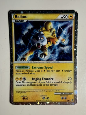 Raikou (Shiny) SL9 Call of Legends Holo MP Pokemon TCG - Image 1 of 2
