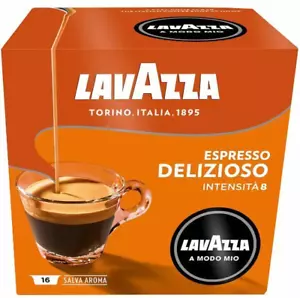 Lavazza Coffee Pods 96 Pack Espresso Delizioso Capsules Sweet Smooth & Strong - Picture 1 of 9