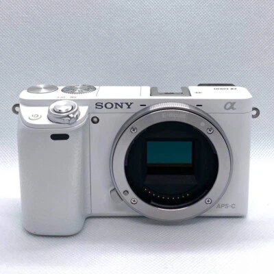 Sony Alpha a6000 Mirrorless SLR Digital Camera White No Lens F/S From Japan - Image 1 of 4