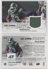 2018 Upper Deck CFL UD Game Jersey Derek Dennis #GJ-DE