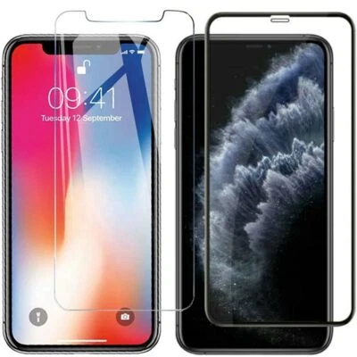 Screen Protector for iPhone 7 8 + X XR XS XS MAX SE3 11 12 13 14 15 MINI PRO MAX - Image 1 of 4