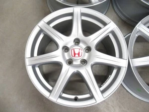 HONDA JDM FN2 Civic Type R Genuine wheels 18x7.5J +55 114.3 Beautiful! 4pcs - Picture 1 of 10