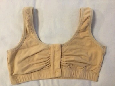 DREAM PRODUCTS-Sujetador de enfermería/dormir de algodón desnudo para mujer talla (S 30-32) frente a presión Foto 1 de 4