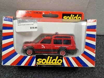 1/43 Solido Talbot Rancho Fire Department T2* - Image 1 of 4