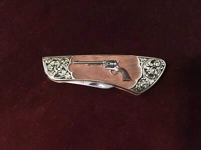FRANKLIN MINT : COLT SINGLE ACTION ARMY PEACEMAKER Collector Knife - Image 1 of 4