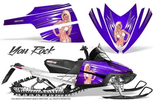 ARCTIC CAT M CROSSFIRE SNOWMOBILE SLED GRAPHICS KIT WRAP CREATORX YRPR - Picture 1 of 1