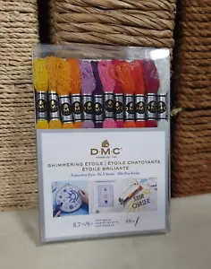 DMC Shimmering Etoile Glitter Embroidery Floss NIB 35 Skein Box Sparkle Shimmer - Picture 1 of 5
