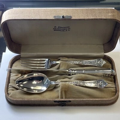 Lansdowne by Gorham Sterling Silver Flatware Set 1 Service 3 pcs Dinner In Box! - Image 1 of 4