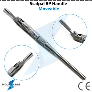 Surgical Adjusting Blade Dental Scalpal BP Handle Moveable Surgery Instruments - Picture 1 of 4
