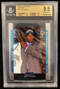 2004-05 Bowman Chrome J.R. Smith RC #122 BGS 9.5 TRUE GEM MINT w/10 Centering!!!