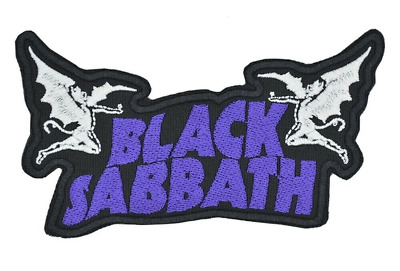 Parche Bordado De Black Sabbath | Logotipo De Banda De Música Heavy Metal Inglesa • 8.46€