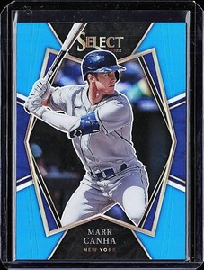 2022 Panini Select Mark Canha /149 CAROLINA BLUE PRIZM Premier Level #148👀