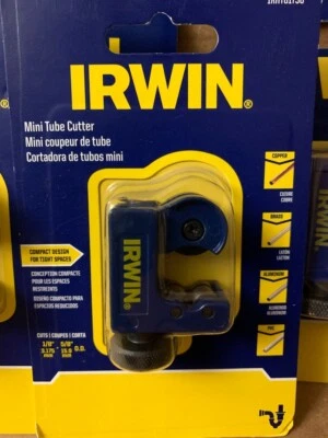 IRWIN 0.625-in Multipurpose Pipe Cutter 1/8''- 5/8'' - Image 1 of 4