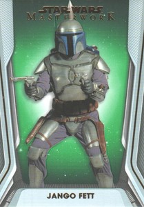 2021 Star Wars Masterwork Green #51 Jango Fett /99