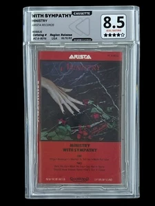 SEALED, Ministry - With Sympathy AC 6-8016, audio cassette, reissue, US, 1983 - Picture 1 of 3