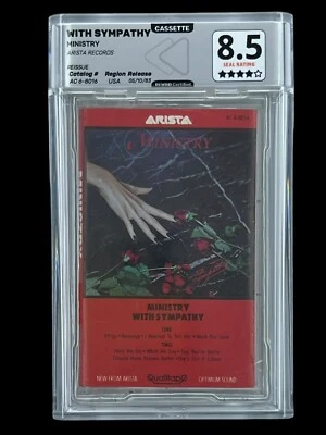 SEALED, Ministry - With Sympathy AC 6-8016, audio cassette, reissue, US, 1983 Foto 1 de 3