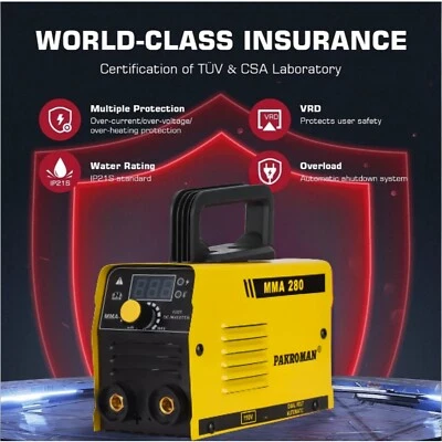 110V 250AMP Mini IGBT ARC Welding Machine Inverter DC MMA Electric Welder Stick - Image 1 of 4