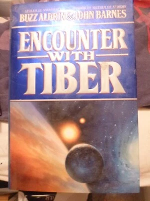 Moonwalker NASA Astronaut BUZZ ALDRIN hand signed Encounter With Tiber book - Image 1 of 2