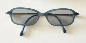 Gafas de sol Ray Ban RB1509T ojo de gato rectangulares azules para niños con nuevas lentes grises claros - Imagen 1 de 10