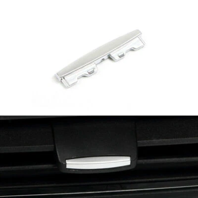 Tira de ajuste de paleta cromada para BMW F15 F16 F85 F86 X5 X6 X5M X6M salida de ventilación de aire acondicionado Foto 1 de 4