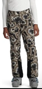 Spyder Womens Winner Ski Snow Pants Brown Camo Size Medium - Picture 1 of 4