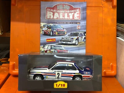 Rallye-1/18-Altaya--  N° 28 OPEL ASCONA 400 1952 W ROHRL   NEUF+ FASCICULE - Photo 1/4