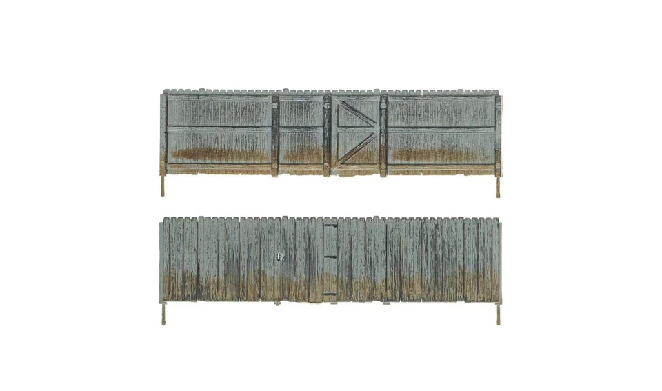 Woodland Scenics N 2995 Privacy Fence Residential Scenery Detail Set - Image 1 of 4