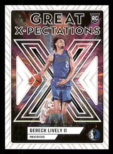 Dereck Lively II 2023-24 Donruss #20 Great X-Pectations Dallas Mavericks - Foto 1 di 2
