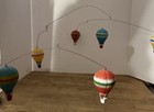 Vintage Hot Air Balloon Mobile Multi Colors  Balloons
