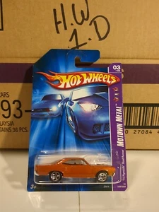 Hot Wheels 2006 Motown Metal Series ‘70 Plymouth Road Runner Orange 5 Spoke - Picture 1 of 5